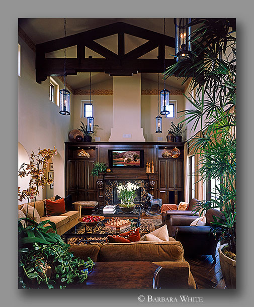 Orange County residence interior