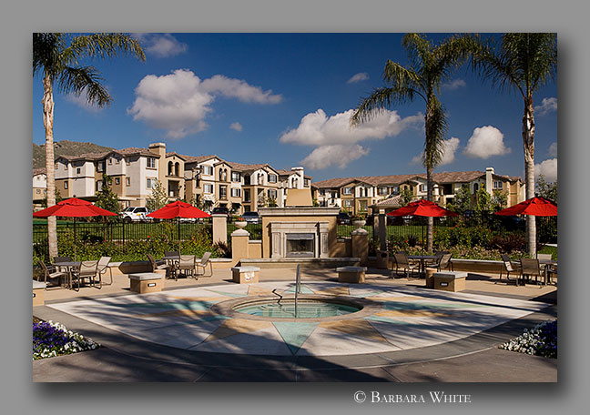 California apartment building