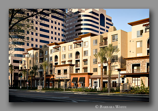 California apartment exterior