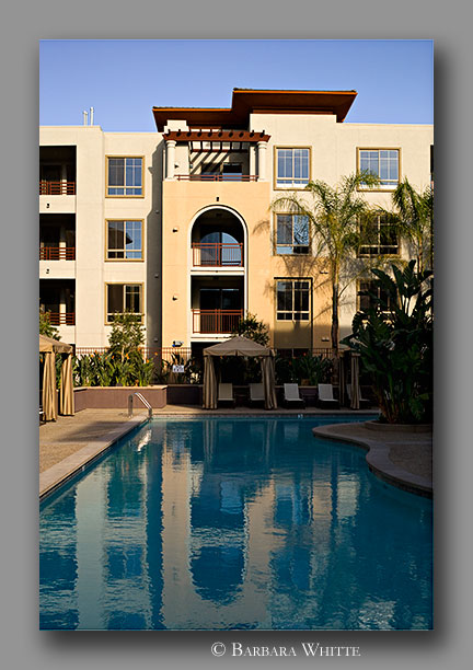 Orange County apartment building